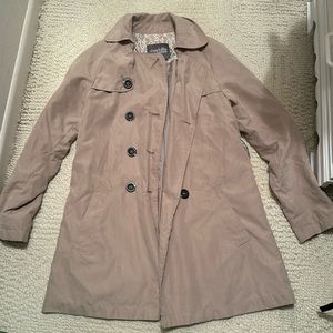 Women’s tan pea coat